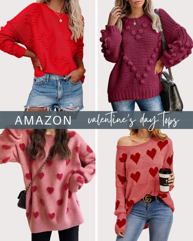 Valentine's Day Tops from Amazon
