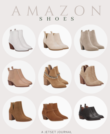 Affordable Amazon Booties You Need to Order-A Jetset Journal