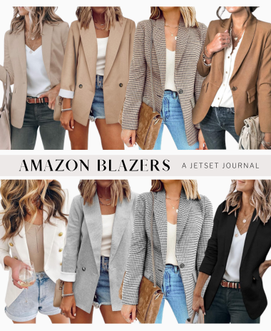 Trending Amazon Blazers You Need for Fall - A Jetset Journal
