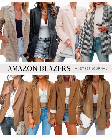New Amazon Blazers to Style - A Jetset Journal