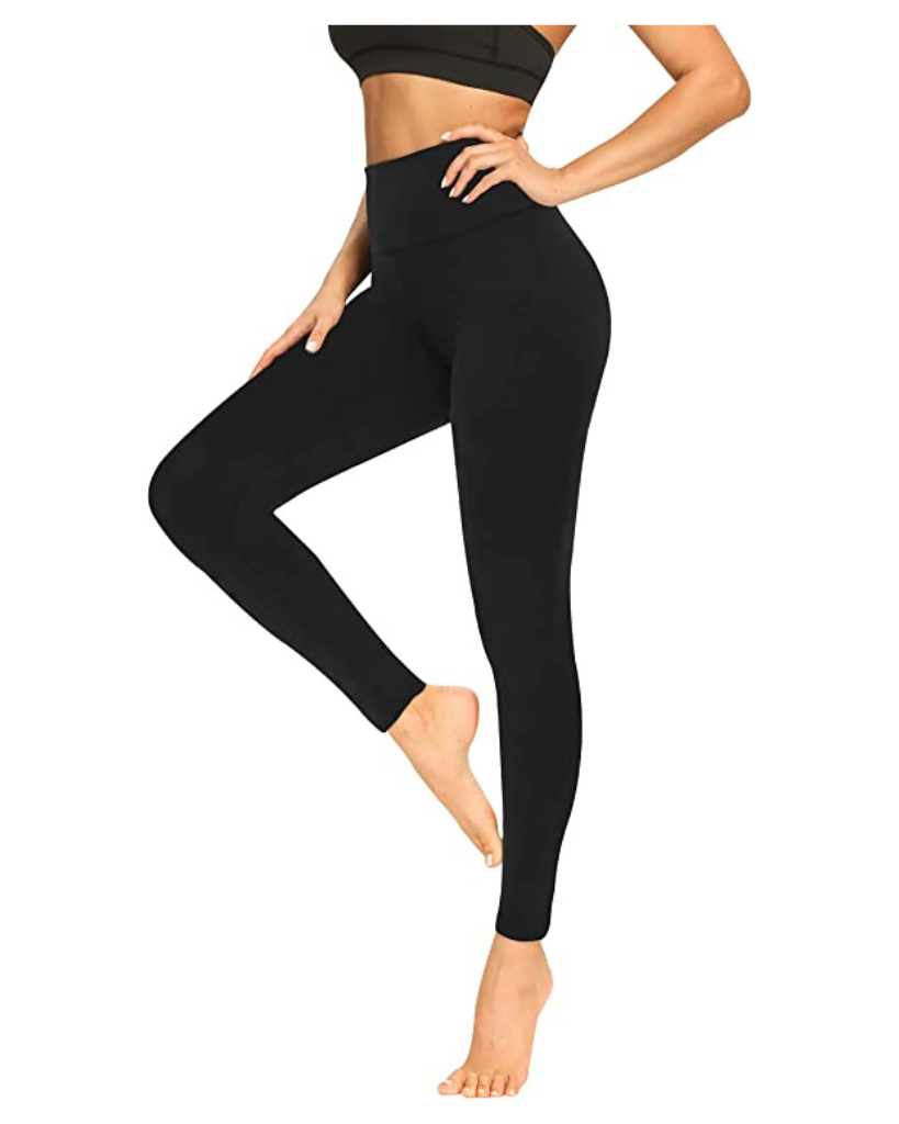 GAYHAY 3 Pack High Waisted Capri Leggings For Women