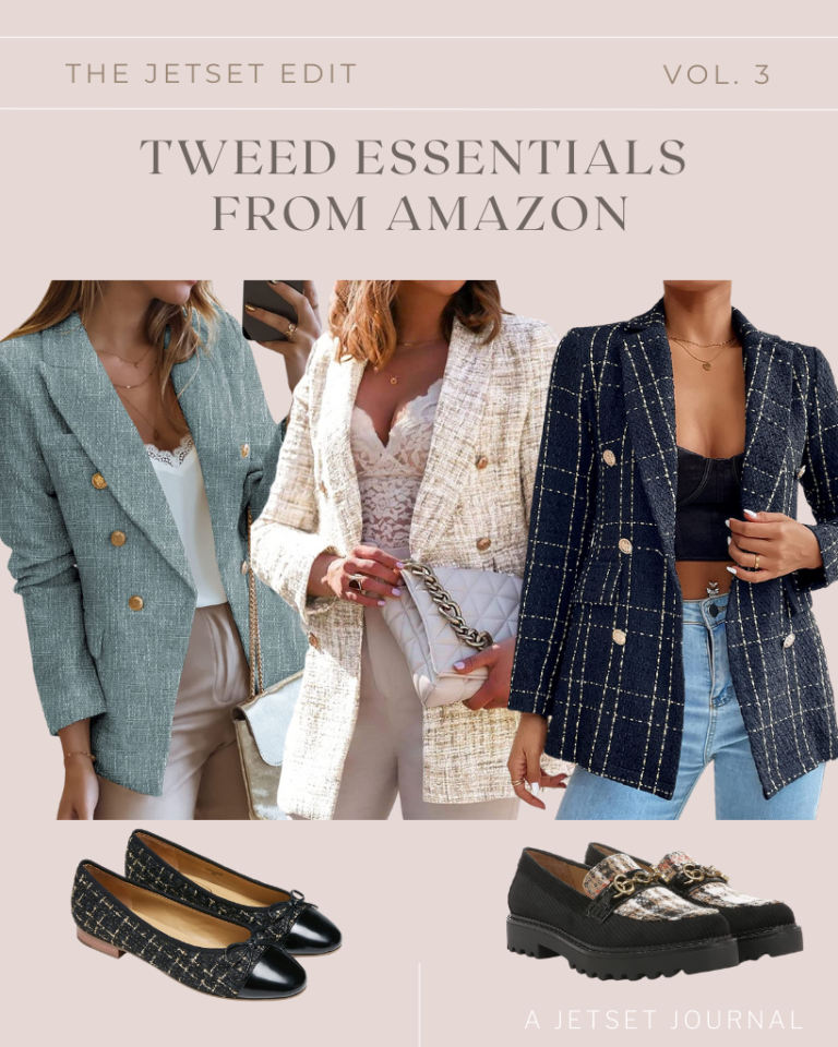 Add These Tweed Essentials to Your Closet A Jetset Journal