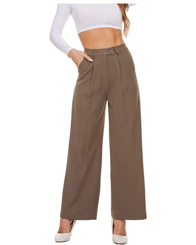 Wide Leg Trousers from Amazon - A Jetset Journal