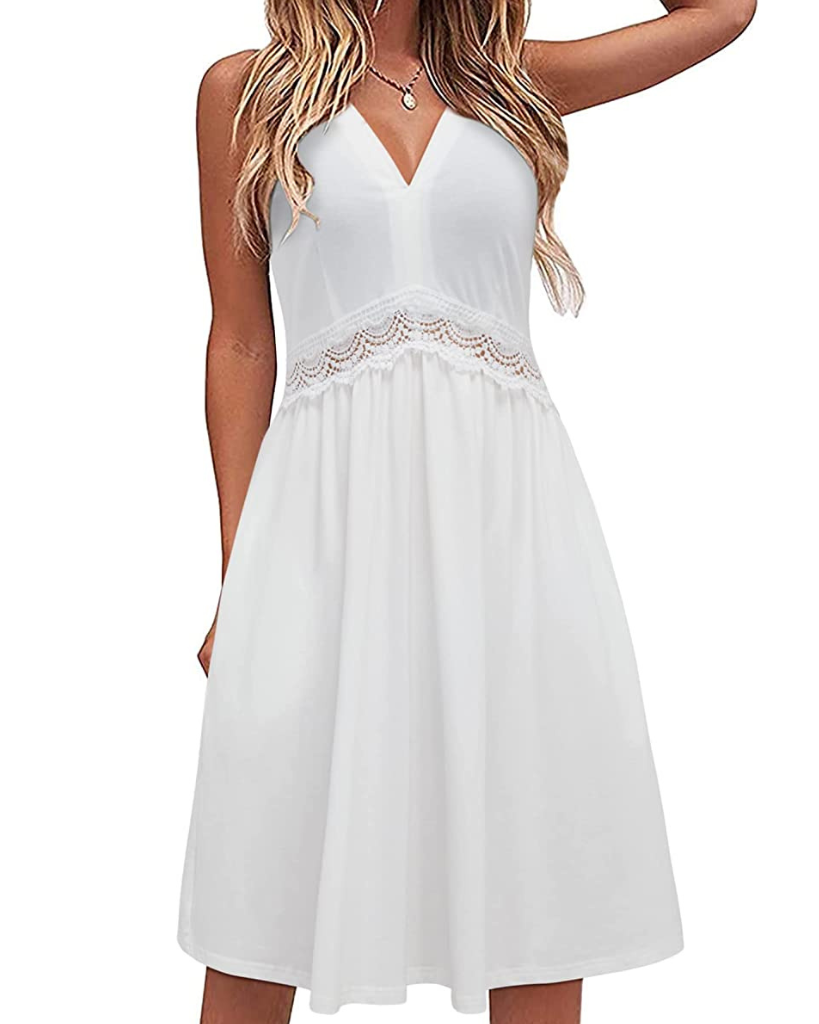 Amazon White Dresses for Spring and Summer- A Jetset Journal