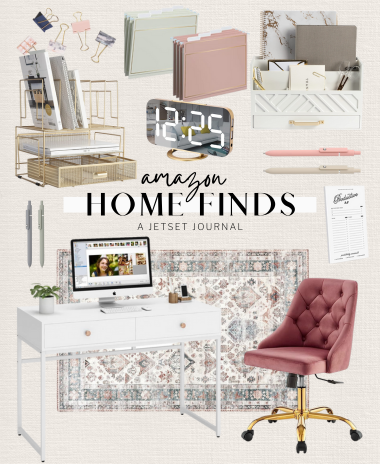 Elevate Your Office Space With Amazon - A Jetset Journal