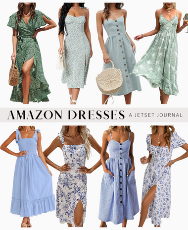 Reformation Inspired Dresses from Amazon - A Jetset Journal