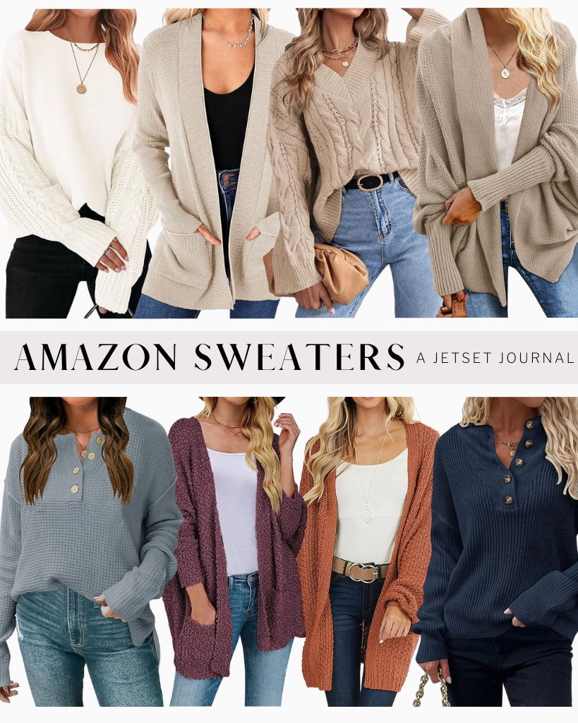 Affordable Amazon Sweaters to Order Now - A Jetset Journal