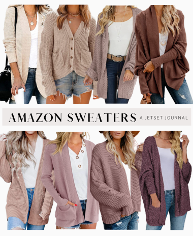 Pretty Fall Cardigans to Buy Now on Amazon -A Jetset Journal