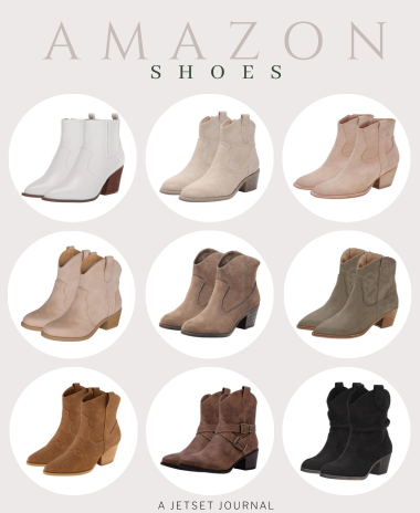 The Cutest New Cowgirl Booties on Amazon - A Jetset Journal