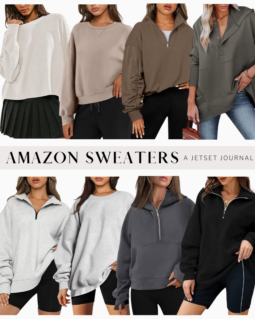 Comfy Amazon Pullovers You Need - A Jetset Journal