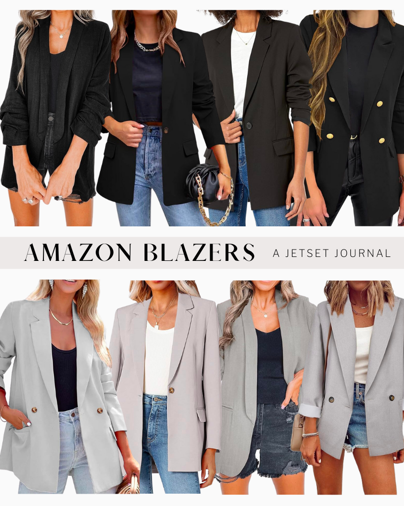 Neutral Amazon Blazers You'll Love - A Jetset Journal