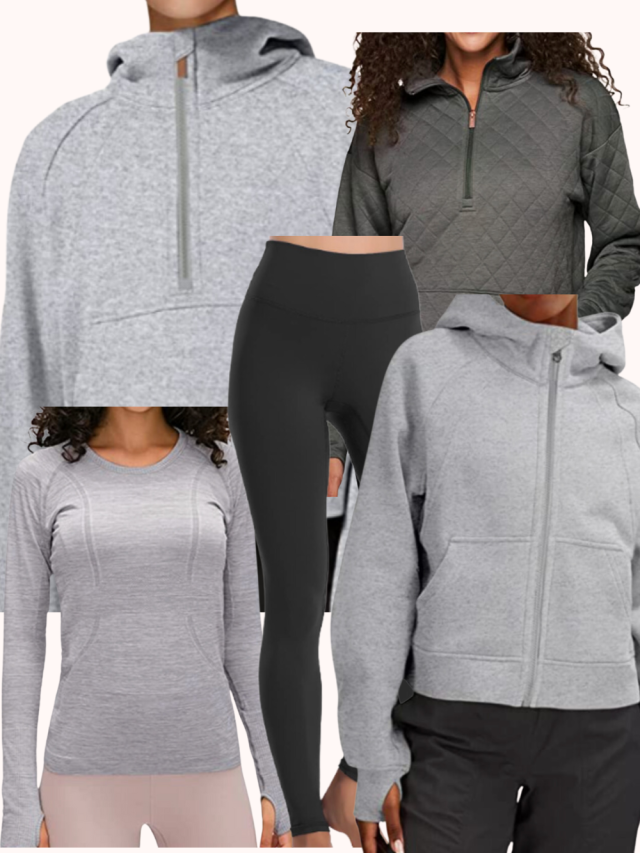lululemon style workout clothing