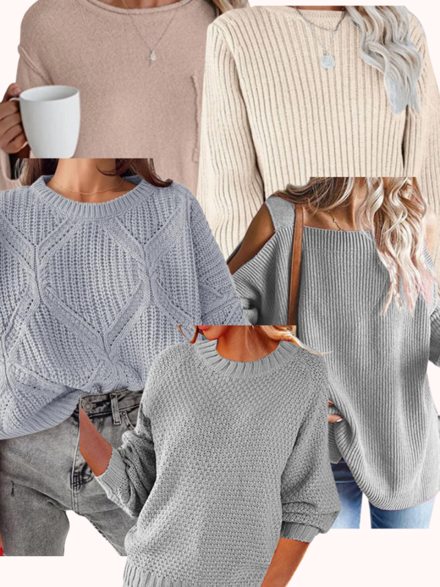 comfy casual sweaters for women for fall
