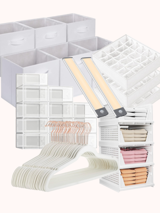 how to organize a closet on a budget with organizers