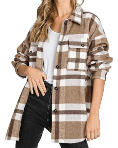 Add a Plaid Shacket Over Any Outfit - A Jetset Journal