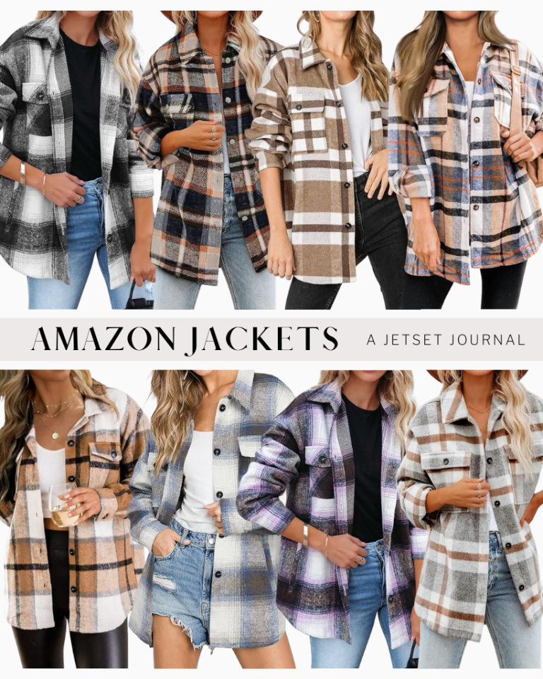 Add a Plaid Shacket Over Any Outfit - A Jetset Journal