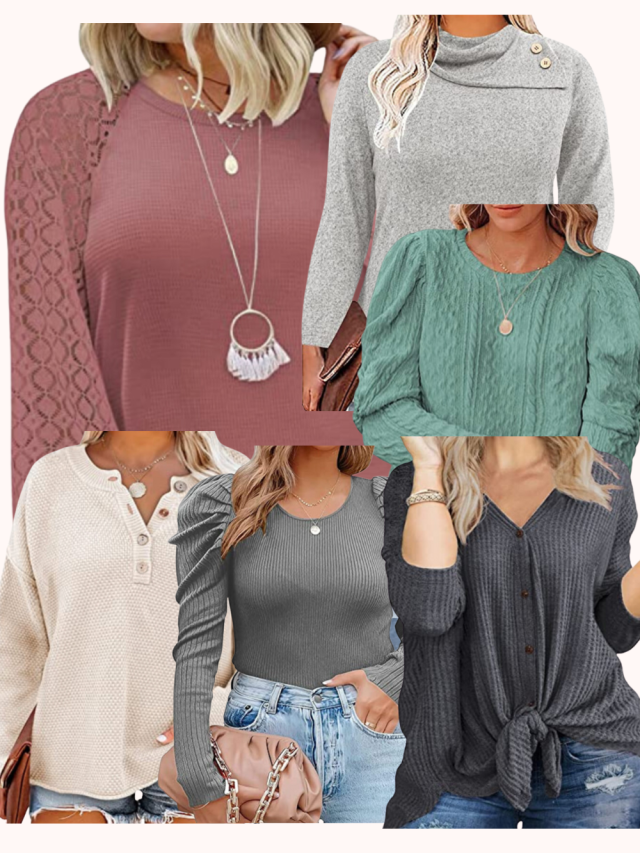 plus size amazon tops for winter