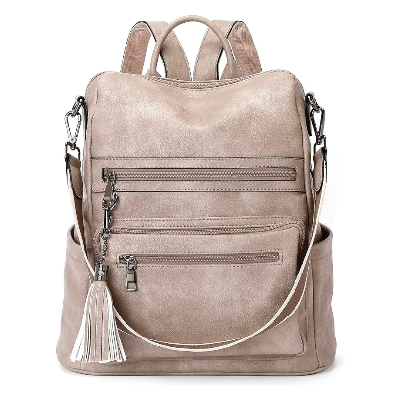 Affordable Amazon Faux Leather Backpacks - A Jetset Journal