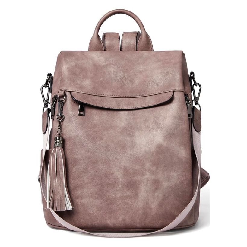 Affordable Amazon Faux Leather Backpacks - A Jetset Journal