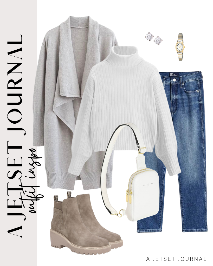 Simple Ways to Style a New Coat Cardigan - A Jetset Journal