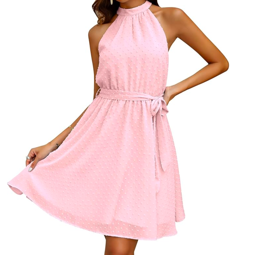 Light Pink Baby Shower Dresses From Amazon to get Now - A Jetset Journal