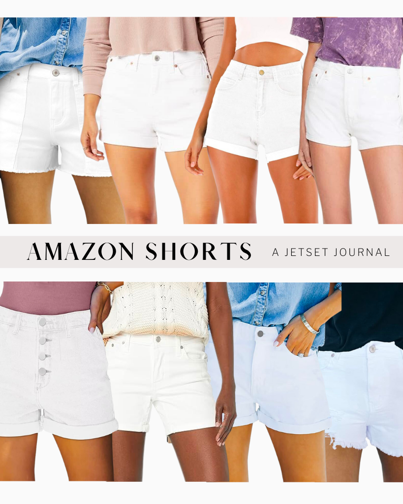 White Jean Shorts You'll Wear on Repeat - A Jetset Journal