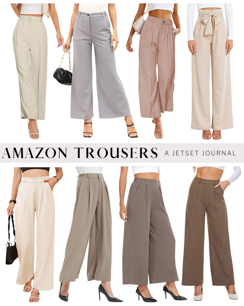 Wide Leg Trousers You Need to Get from Amazon Right Now - A Jetset Journal