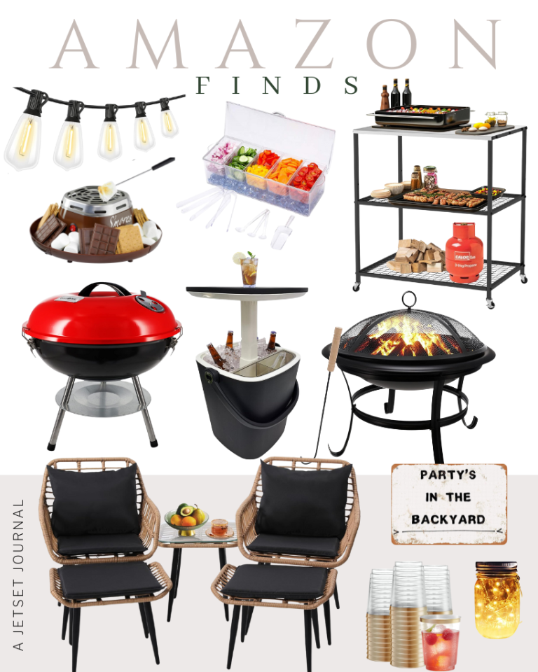 You’ll Love These Backyard Party Must Haves for Friday Night A Jetset